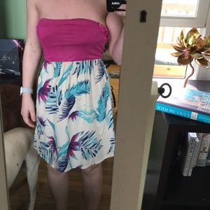 Roxy strapless dress